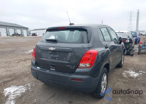 2016 Chevrolet Trax 1Ls из США, поврежденный, VIN 3GNCJNSB1GL246517